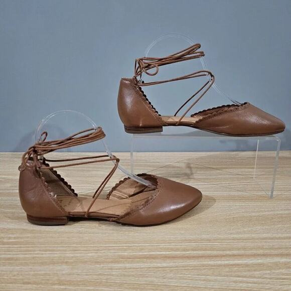 Amazon.com | Jack Rogers Jacks Flat Sandal Wide Platinum  Jack Rogers Camille Lace Up Womens Flat Brown Leather Pointed Toe Shoe Size 6